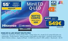 Hisense - Miniled Q-Led Smart 55U7Q Pro