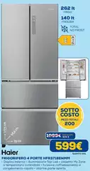 Haier - Frigorifero 4 Porte HFR3718ENMM