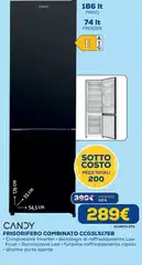 Candy - Frigorifero Combinato CCG3L517EB
