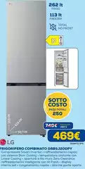 LG - Frigorifero Combinato GBBSJ20DPY