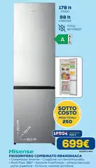 Hisense - Frigorifero Combinato RB440N4ACA