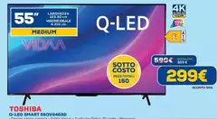 Toshiba - Q-Led Smart 55QV2463D
