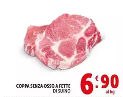 Coppa Senza Osso A Fette Di Suino