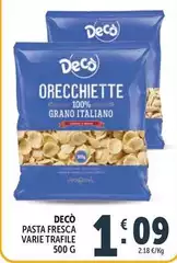 Gusto decò - Pasta Fresca Varie Trafile