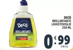 Deco - Brillantante Lavastoviglie