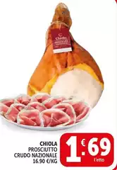 Chiola - Prosciutto Crudo Nazionale