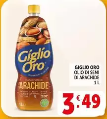 Giglio oro - Olio Di Semi Arachide