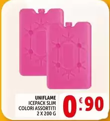 Uniflame - Icepack Slim Colori Assortiti