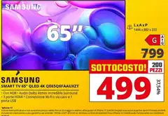 Samsung - Smart Tv 65" Qled 4k QE65Q6FAAUXZT Samsung - Smart Tv 65" Qled 4k QE65Q6FAAUXZT