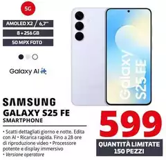 Samsung - Galaxy S25 FE Smartphone Samsung - Galaxy S25 FE Smartphone