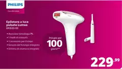 Philips - Epilatore A Luce Pulsata Lumea BRI920/00