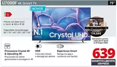 Samsung - U7000F 4k Smart Tv 75" Samsung - U7000F 4k Smart Tv 75"