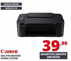 Canon - Multifunzione Pixma TS3750I