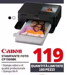 Canon - Stampante Foto CP1500BK