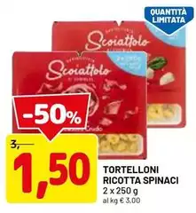 Scoiattolo - Tortelloni Ricotta Spinaci