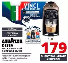 Lavazza - Desea Macchina Caffè A Capsule LM950