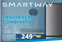 Smartway - Frigorifero Combinato Mod. WHCB34SM1XE0