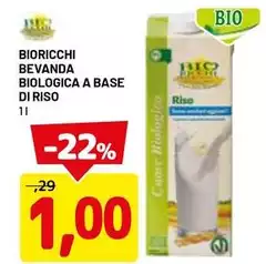 Bio ricchi - Bevanda Biologica A Base Di Riso Bio ricchi - Bevanda Biologica A Base Di Riso