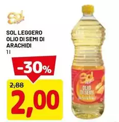 Sol leggero - Olio Di Semi Di Arachidi