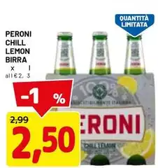 Peroni - Chill Lemon Birra