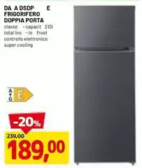Total - Da A Dsdp E Frigorifero Doppia Porta Total - Da A Dsdp E Frigorifero Doppia Porta