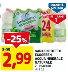 San Benedetto - Ecogreen Acqua Minerale Naturale San Benedetto - Ecogreen Acqua Minerale Naturale