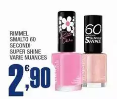 Rimmel - Smalto 60 Secondi Super Shine Rimmel - Smalto 60 Secondi Super Shine