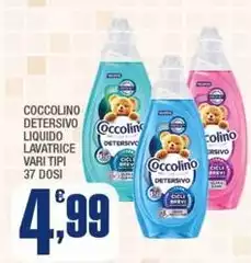 Coccolino - Detersivo Liquido Lavatrice Coccolino - Detersivo Liquido Lavatrice