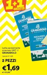 Granarolo - Latte Parzialmente Scremato UHT 1 Granarolo - Latte Parzialmente Scremato UHT 1