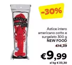 Astice Intero Americano Cotto E Surgelato Astice Intero Americano Cotto E Surgelato