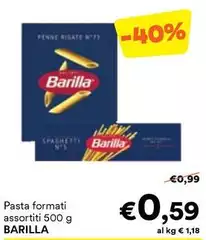 Barilla - Pasta Formati Assortiti Barilla - Pasta Formati Assortiti