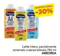 Arborea - Latte Intero, Parzialmente Scremato O Senza Lattosio