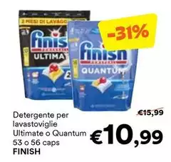 Finish - Detergente Per Lavastoviglie Ultimate O Quantum