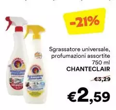 Chanteclair - Sgrassatore Universale, Profumazioni Assortite