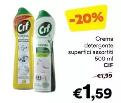 Cif - Crema Detergente Superfici