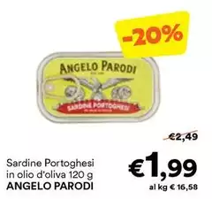 Angelo parodi - Sardine Portoghesi In Olio D'oliva