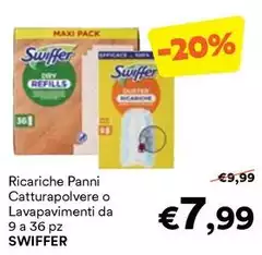 Swiffer - Ricariche Panni Catturapolvere O Lava Pavimenti