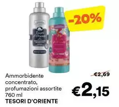 Tesori d’oriente - Ammorbidente Concentrato