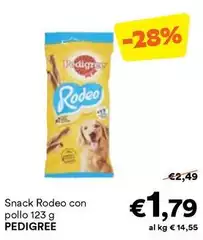 Pedigree - Snack Rodeo Con Pollo Pedigree - Snack Rodeo Con Pollo