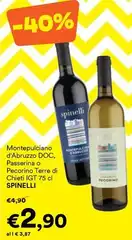 Spinelli - Montepulciano D'Abruzzo DOC, Passerina O Pecorino Terre Di Chieti IGT Spinelli - Montepulciano D'Abruzzo DOC, Passerina O Pecorino Terre Di Chieti IGT