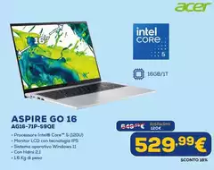Acer - Aspire Go 16 A615-71p-59q