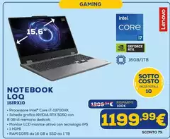 Lenovo - Notebook 15IRX10