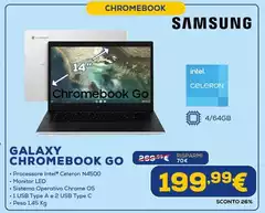 Samsung - Galaxy Chromebook Go