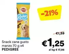 Pedigree - Snack Cane Gusto Manzo Pedigree - Snack Cane Gusto Manzo