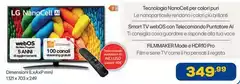 LG - Tv Webos Con Telecomando Punto Al Troncorado LG - Tv Webos Con Telecomando Punto Al Troncorado
