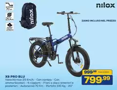 Nilox - X8 Pro Blu