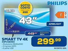 Philips - Smart Tv 43pus8450 Philips - Smart Tv 43pus8450
