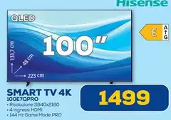 Hisense - Smart Tv 4k 100E70P0 Hisense - Smart Tv 4k 100E70P0