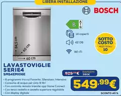 Bosch - Lavastoviglie Serie4 SMS4EM106E Bosch - Lavastoviglie Serie4 SMS4EM106E
