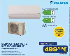 Daikin - Climatizzatore Kit Monosplit ATXF3SE/ATXF3SE